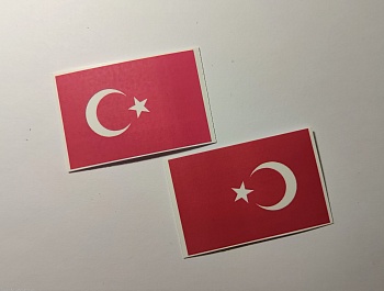 НЕ-72010 Декаль Флаг quot;Турецкийquot;