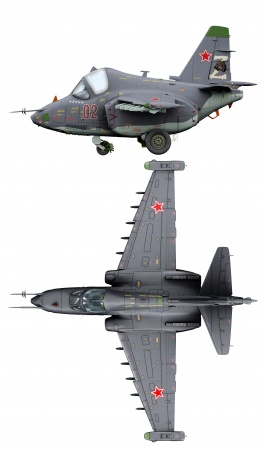 AM0025 Декаль для штурмовика Грач