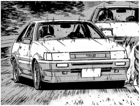 05736 Toyota Levin AE86 Akiyama Wataru Aoshima