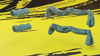 AM3722 Набор скаток на башню  танка Т-62