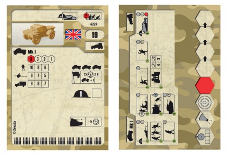 6229 Британский бронеавтомобиль Даймлер МК-1 Звезда