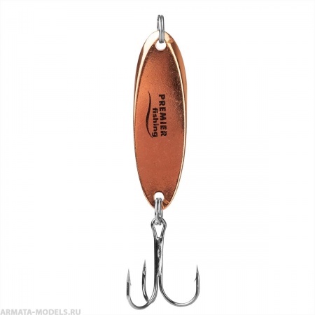 Блесна колеб. Longcast №3, 7гр CU (PR-SPN08-3CU) Premier
