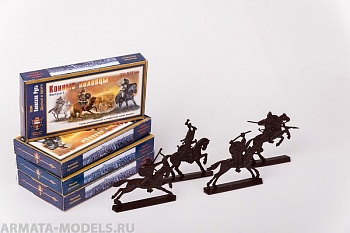 WAB002Brown Набор фигур Конные половцы (коричневый)