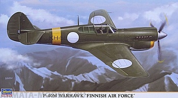 09843 Самолет P-40M Warnawk Fin. Army