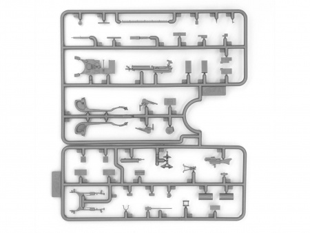 35711 Фигуры, Германский пулеметный расчет І МВ ICM