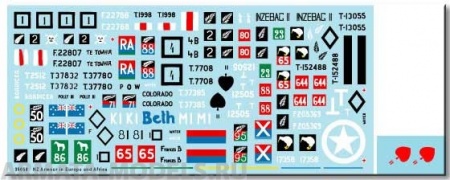 35058BIS Декаль NZ Armour in Europe and Africa