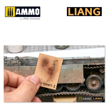 LIANG-0001 Набор трафаретов Weathering Airbursh Stencils