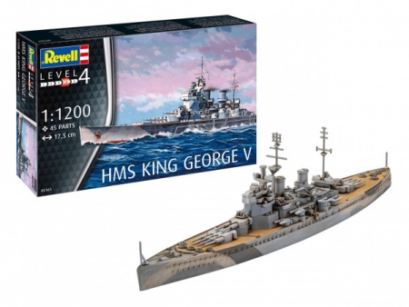 05161 Линкор HMS King George V Revell
