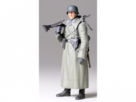 36306 Немецкий пулеметчик времен Второй Мировой войны Ger. Machine Gunner (Greatcoat) Tamiya