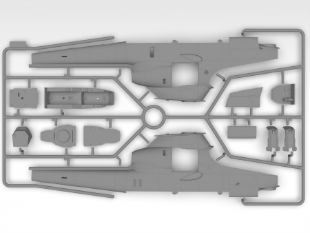 32062 AH-1G Cobra с американскими вертолетчиками (война во Вьетнаме) ICM