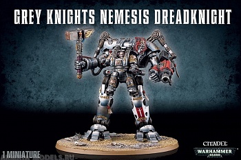 57-10GW Набор Серые Рыцари. Дреадноут-Рыцарь Немезис (Grey Knights Nemesis Dreadknight) (новая версия) 57-10GW Набор Серые Рыцари. Дреадноут-Рыцарь Немезис (Grey Knights Nemesis Dreadknight) (новая версия)