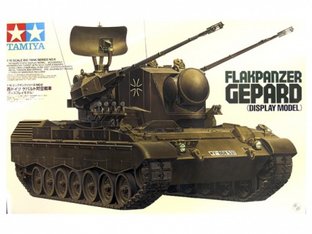 35099T Немецкий зенитный бронетранспортер Gepard с одной фигурой Tamiya