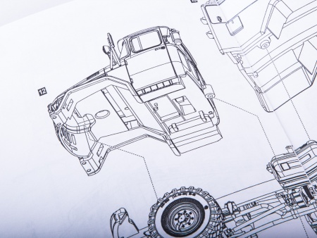 1424AVD Сборная модель Аэродромный передвижной агрегат АПА-50М (131) AVD Models