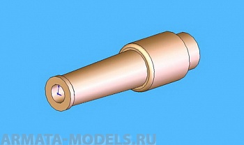 72009ZV 76 мм ствол КТ-28 для Т-26А, Т-35, Т-28, БТ-7А 72009ZV 76 мм ствол КТ-28 для Т-26А, Т-35, Т-28, БТ-7А