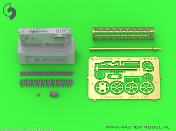 AM-32-102 Немецкий пулемет Первой мировой войны Spandau LMG 08 (1шт) - с рубашкой охлаждения вер.1 AM-32-102 Немецкий пулемет Первой мировой войны Spandau LMG 08 (1шт) - с рубашкой охлаждения вер.1