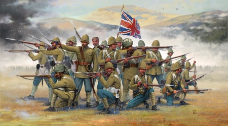 6187ИТ Солдатики BRITISH INFANTRY and SEPOYS (Colonial Wars) Italeri