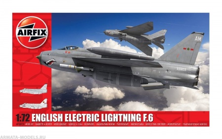 A05042A Перехватчик English Electric Lightning F6 Airfix A05042A Перехватчик English Electric Lightning F6 Airfix