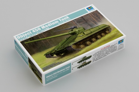 09580P Сборная модель Object 450 Medium Tank Trumpeter