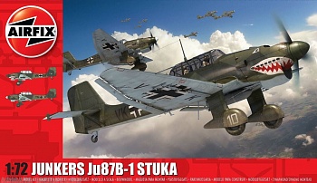 A03087A Сборная модель истребителя  Junkers Ju87 B-1 Stuka