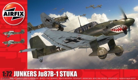 A03087A Сборная модель истребителя  Junkers Ju87 B-1 Stuka Airfix