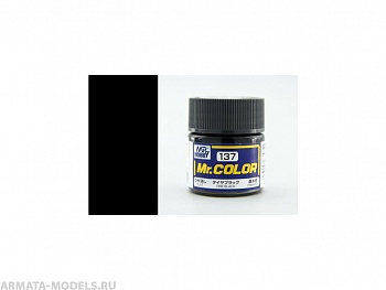 C137 Краска 10мл  TIRE BLACK