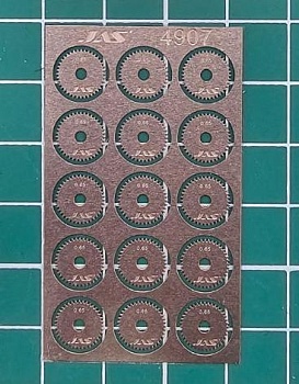 4907J Диск для ревитера  d 8.5 мм, шаг 0,65 мм, 15 шт.