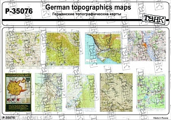 P-35076 German Topographics Maps