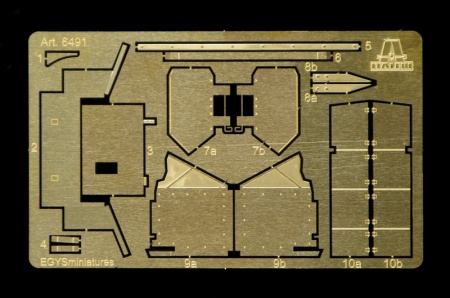6491ИТ Самоходка SD.KFZ.167 STURMGESCHUTZ Italeri