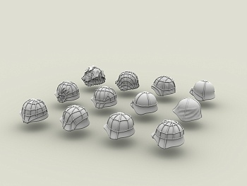 3112SOGA Набор советских касок СШ-36.