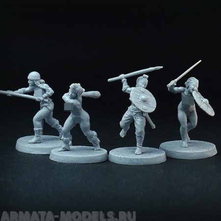sa-15 female berserkers (4 models) BROTHER VINNI's