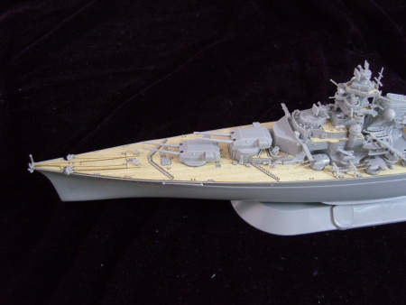 AW20001 Деревянная палуба для DKM Bismarck