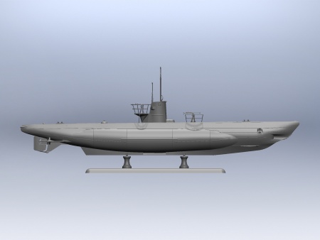 S.010 Тип IIB (1943 г.) Германская подводная лодка ICM
