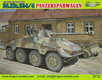 6772Д Сборная модель Sd.Kfz.234/4 PANZERSPAHWAGEN (PREMIUM EDITION)