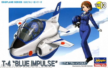60123-Модель самолета T-4 BLUE IMPULSE (EGG PLANE SERIES)