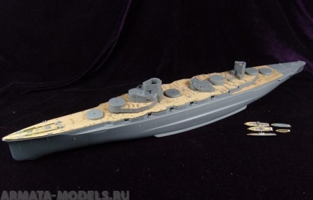 AW10041 Деревянная палуба для IJN Yamashiro