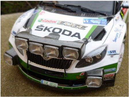 BEL004 Модель автомобиля SKODA FABIA S2000 Belkits