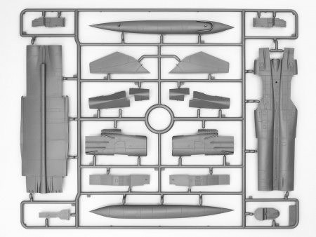 72172 МиГ-25 РБТ, Советский самолет-разведчик 1:72 ICM