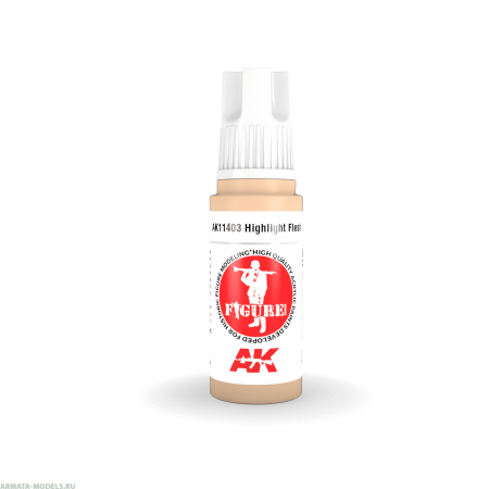 AK11403 Краска акриловая 3Gen Highlight Flesh