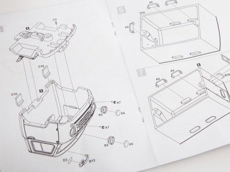 1545AVD Сборная модель УАЗ-451С AVD Models