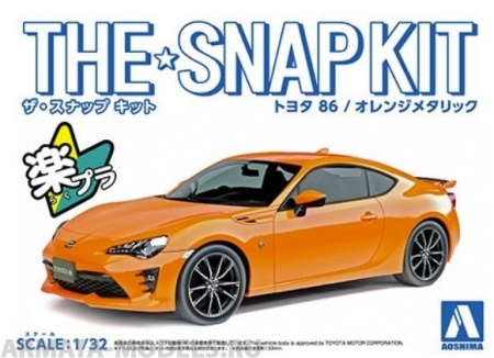 05419 Toyota 86 (Orange Metallic) Aoshima