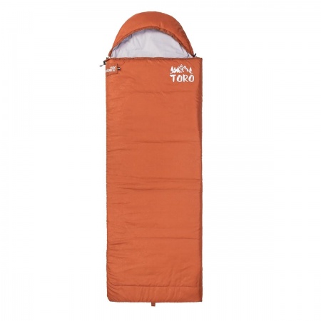 Спальный мешок TORO 300R (210х70, правый, стратекс, оранжевый) (T-HS-SB-T-300R) Helios