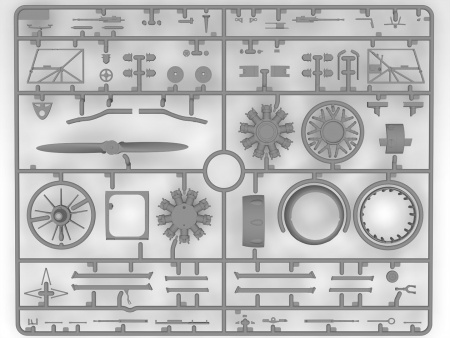 32044 J-8 Gladiator, Истребитель ВВС Швеции IIМВ ICM