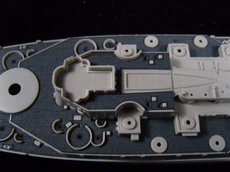 AW20021 Деревянная палуба для USS Massachusetts BB-59