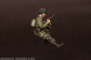 35116SOGA Sergeant US Airborne  Division for jeep. Normandy, 1944. 35116SOGA Sergeant US Airborne  Division for jeep. Normandy, 1944.