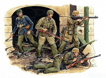 6005Д Солдаты GERMAN FALLSCHIRMJ?GER (MONTE CASSINO 1944)