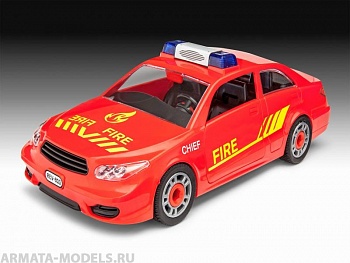 00810 Набор для детей Пожарная легковая машина