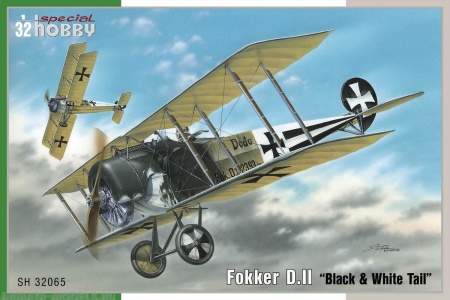 SH32065 Fokker D.II Black & White Tail Special Hobby