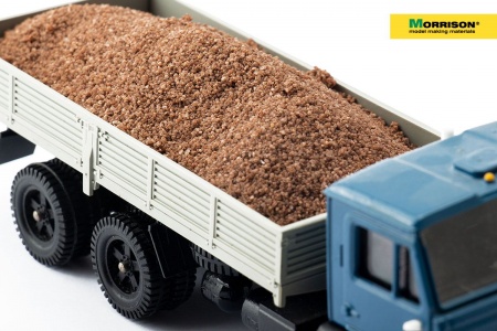 007KPK023 Присыпка для макетирования Коричневый грунт