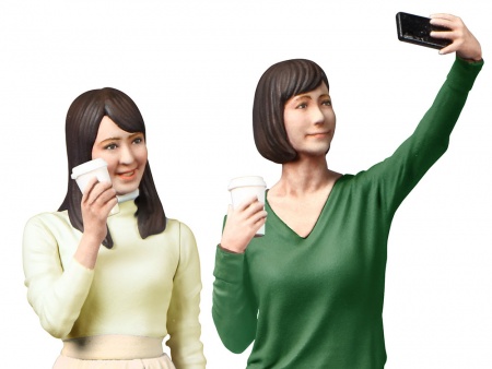 24356T 1/24 Набор фигурок  CAMPUS FRIENDS SET II Tamiya