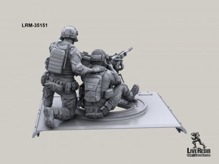 LRM35151 Помощник пулеметчика современных армий  Live Resin